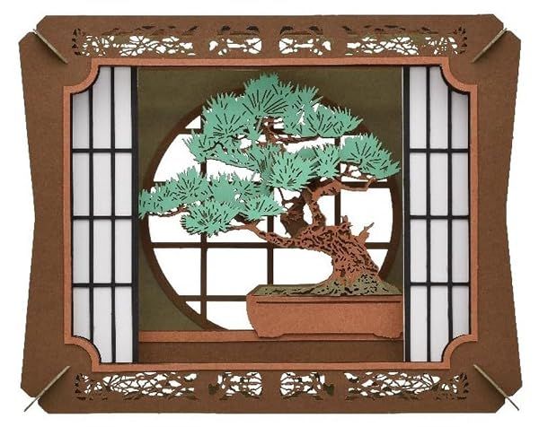 Ensky Bonsai Pine, Paper Theater — view 2