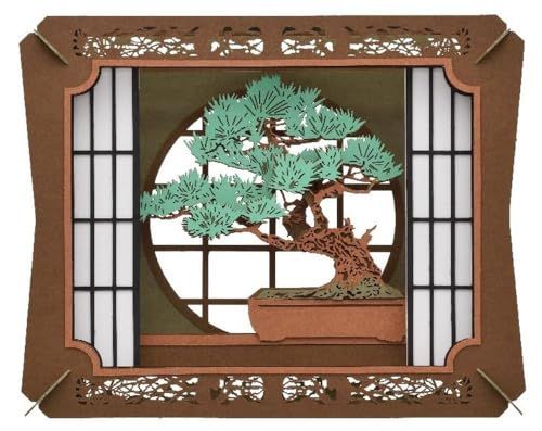Ensky Bonsai Pine, Paper Theater