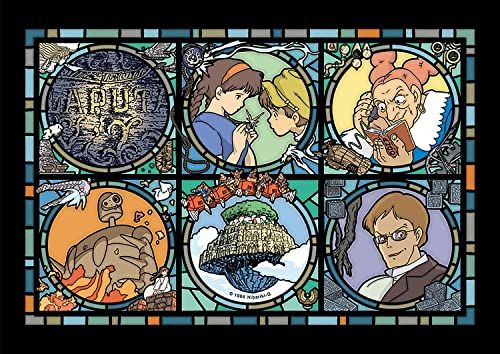 Ensky Castle in The Sky Art Crystal Jigsaw Puzzle