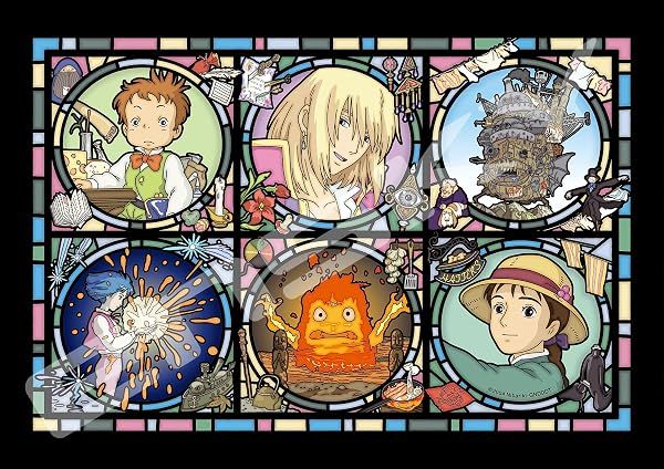 Ensky Howl's Moving Castle - The Magical Castle, Art Crystal Jigsaw Puzzle — view 2