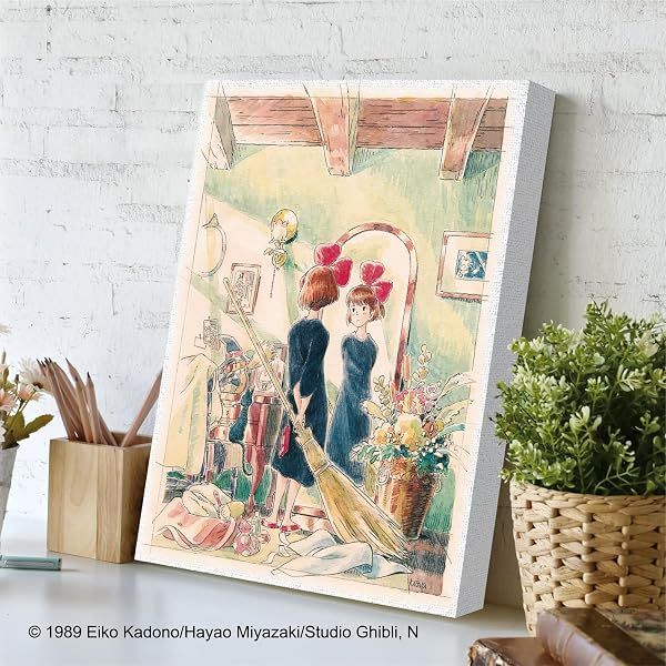 Ensky Kiki's Delivery Service - A Sunny Room, 366 Piece ArtBoard Jigsaw Puzzle (Canvas Style) — view 4