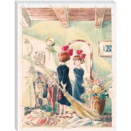Ensky Kiki's Delivery Service - A Sunny Room, 366 Piece ArtBoard Jigsaw Puzzle (Canvas Style)