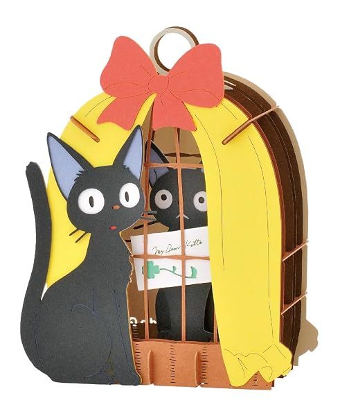 Ensky Kiki's Delivery Service Jiji in Cage Paper Theater — view 2
