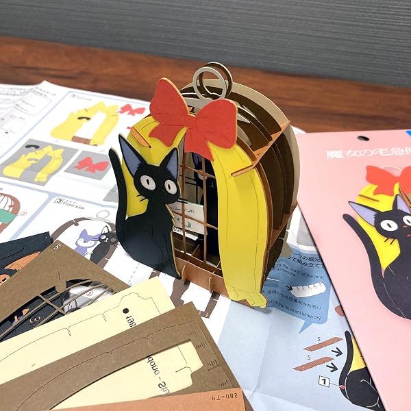 Ensky Kiki's Delivery Service Jiji in Cage Paper Theater — view 4