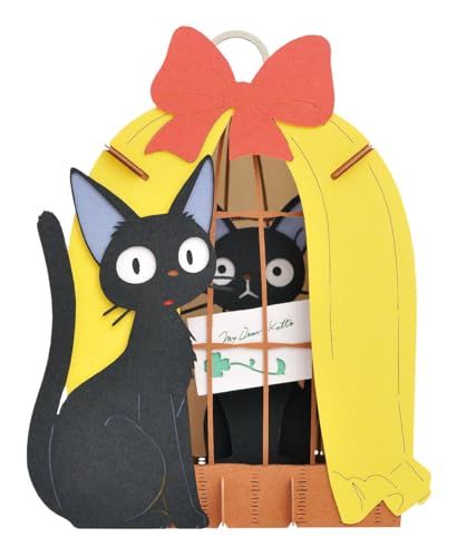 Ensky Kiki's Delivery Service - Jiji in Cage, Paper Theater Craft