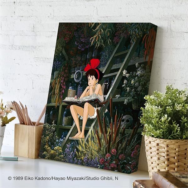 Ensky Kiki's Delivery Service - Kiki - A Girl's Favorite Time, 366 Piece ArtBoard Jigsaw Puzzle — view 4
