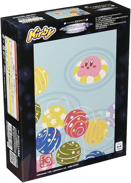 Ensky Kirby - Kirby and Water Balloons, 300 Piece Art Crystal Jigsaw Puzzle — view 2