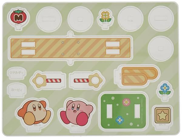 Ensky Kirby - See-Saw (Kirby and Waddle Dee), Moving Acrylic Diorama Stand — view 2