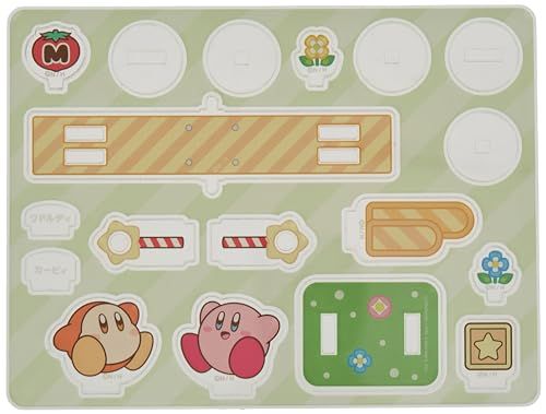 Ensky Kirby - See-Saw (Kirby and Waddle Dee), Moving Acrylic Diorama Stand