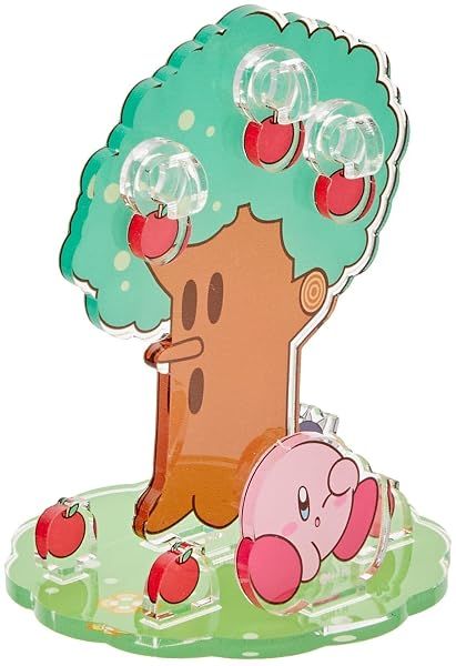 Ensky Kirby - Whispy Woods (Kirby and Gordo), Moving Acrylic Diorama Stand — view 3