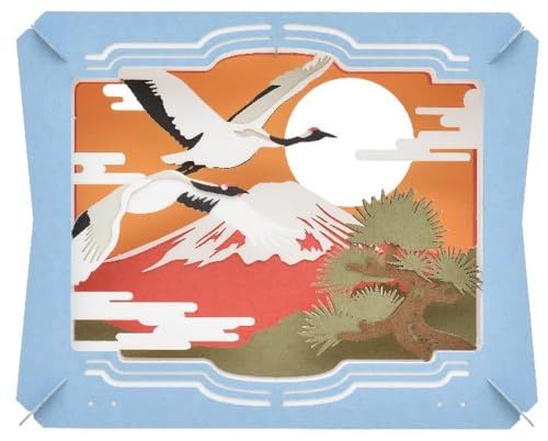 Ensky Mount Fuji and Crane, Paper Theater