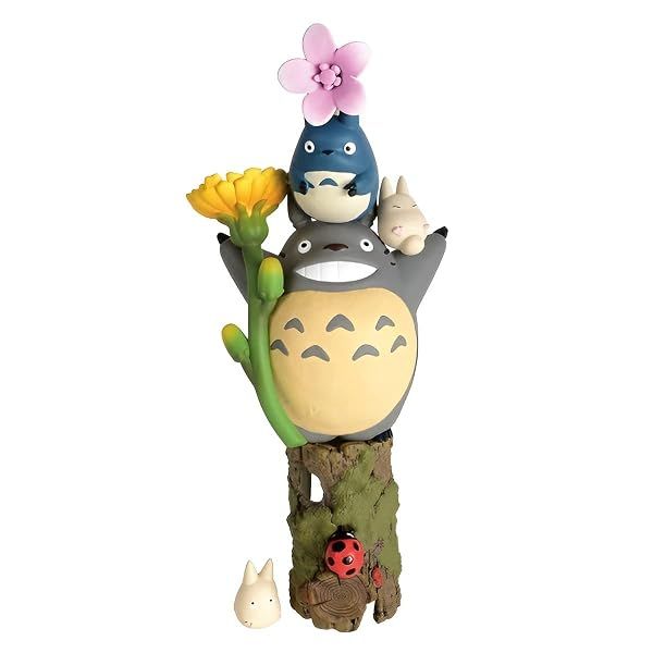 Ensky My Neighbor Totoro Character Flower and Totoro — view 2