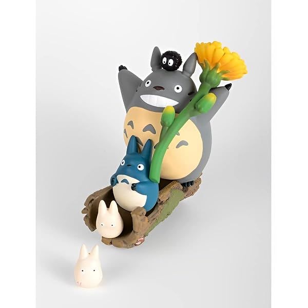 Ensky My Neighbor Totoro Character Flower and Totoro — view 4