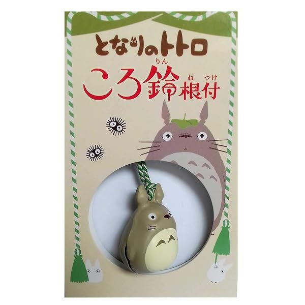 Ensky My Neighbor Totoro - Gray Totoro, Bell Keychain — view 2