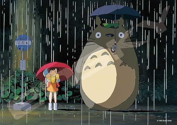Ensky My Neighbor Totoro - Rainy Bus Stop — view 2