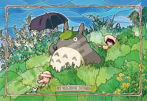 Ensky My Neighbor Totoro - Steadily Through The Field, 300 Piece Art Crystal Jigsaw Puzzle