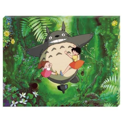 Ensky My Neighbor Totoro - Totoro - Climbing on Totoro, 366 Piece ArtBoard Jigsaw Puzzle (Canvas Style)