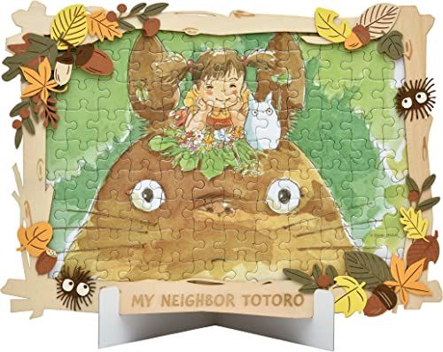 Ensky My Neighbor Totoro - Totoro (Wood Style), Jigsaw Puzzle and Art Decoration Paper Theater