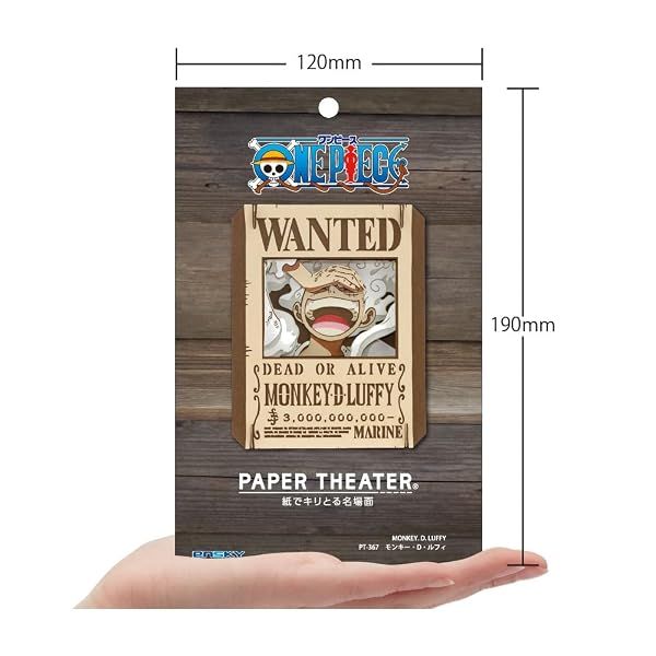 Ensky One Piece - Monkey D. Luffy, Paper Theater Craft — view 4