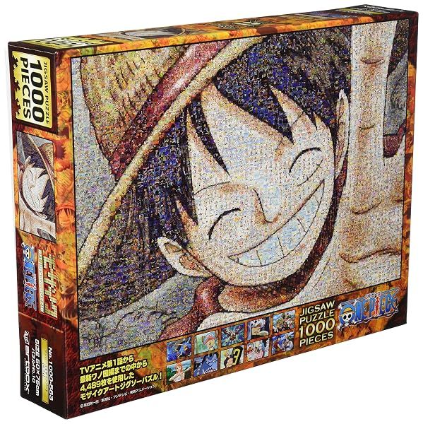 Ensky One Piece Mosaic Art 1000 Piece Jigsaw Puzzle (Luffy) — view 2