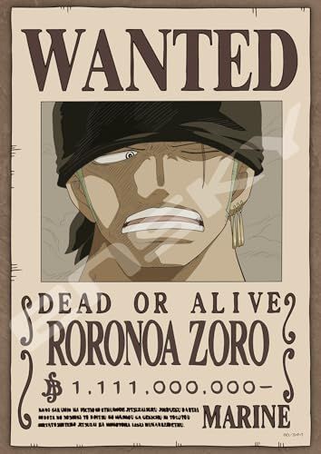 Ensky One Piece - Pirate Hunter - Swordsman Zoro, 208 Piece Jigsaw Puzzle