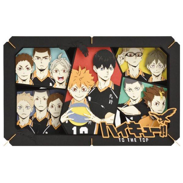 Ensky Paper Theater Anime Haikyu!! Karasuno High School