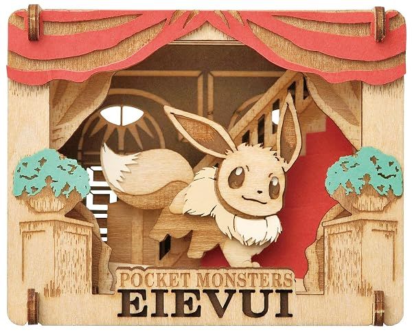 Ensky Paper Theater Pokemon Eevee to Issho — view 4