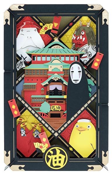 Ensky Paper Theater Spirited Away Aburaya Customer — view 2