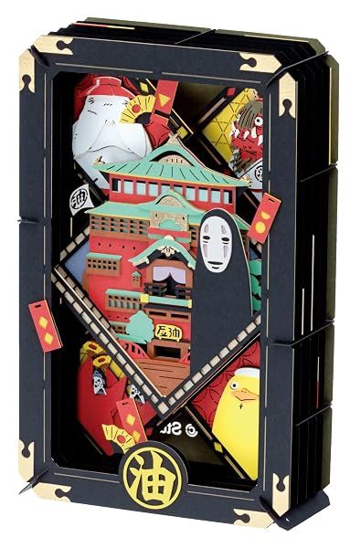 Ensky Paper Theater Spirited Away Aburaya Customer — view 3