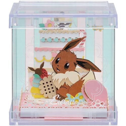 Ensky Pokémon - Eevee, Paper Theater Cube Craft