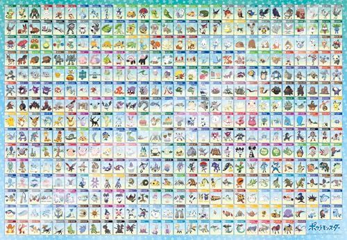 Ensky Pokemon Galar Picture Book #1-400 Jigsaw Puzzle 500 pc 20x30-inch
