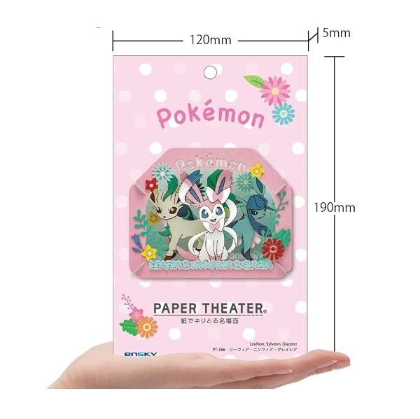 Ensky Pokémon Leafy Nymphia Glacier — view 4