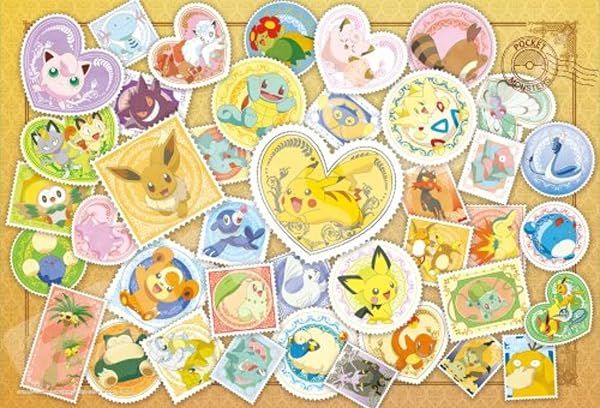 Ensky Pokémon - Postage Stamp Art, 108 Piece Jigsaw Puzzle — view 3