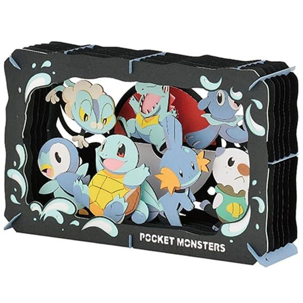 Ensky Pokémon - Type: Water, Paper Theater — view 2