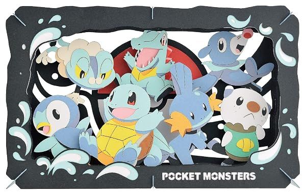 Ensky Pokémon - Type: Water, Paper Theater — view 4