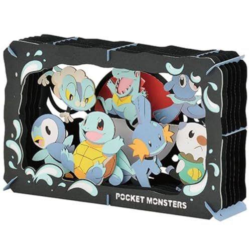 Ensky Pokémon - Type: Water, Paper Theater