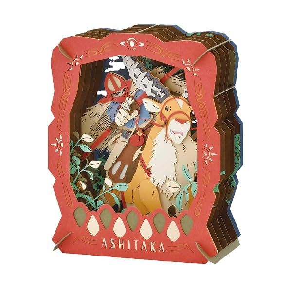 Ensky Princess Mononoke - Ashitaka, Paper Theater Craft — view 3