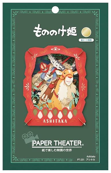 Ensky Princess Mononoke - Ashitaka, Paper Theater Craft — view 4