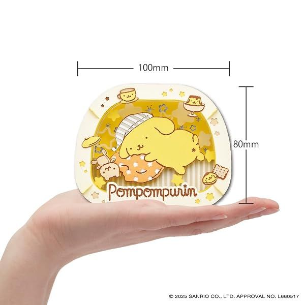 Ensky Sanrio - Nemunemu Purin, Paper Theater Craft — view 4