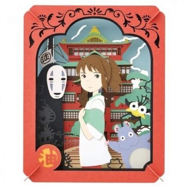Ensky Spirited Away - Chihiro in a Mysterious Town, Paper Theater Craft — view 2