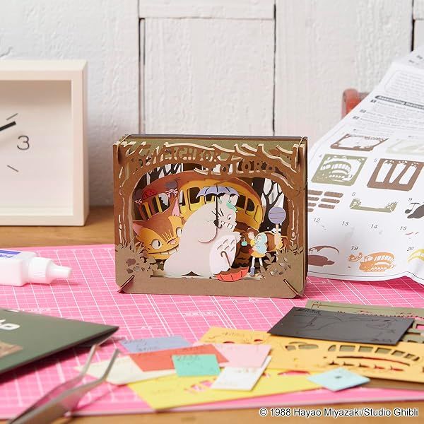 Ensky Studio Ghibli - My Neighbor Totoro - A Mysterious Encounter with Totoro, Paper Theater — view 4