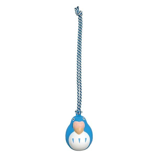 Ensky The Boy and The Heron - Parakeet Blue Bell Keychain