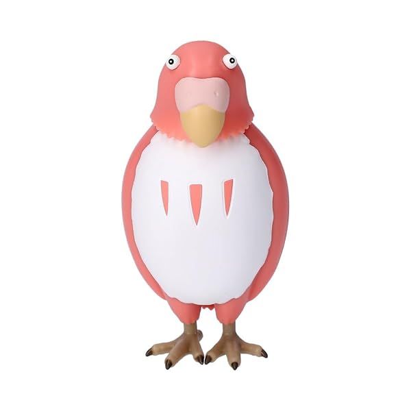 Ensky The Boy and The Heron - Yes Nod Tilting Figure The Parakeet (Red) — view 2