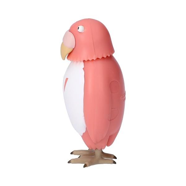 Ensky The Boy and The Heron - Yes Nod Tilting Figure The Parakeet (Red) — view 4